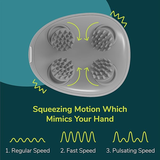 Electric Scalp Massager — Relax, Rejuvenate & Revive Your Hair!