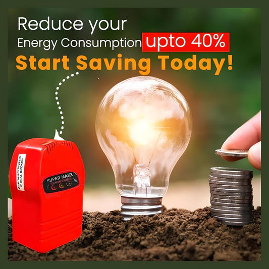 Super Max Turbo Power & Money Saver (15kw Save Upto 40% Electricity Bill Everyday) (Pack of 1)