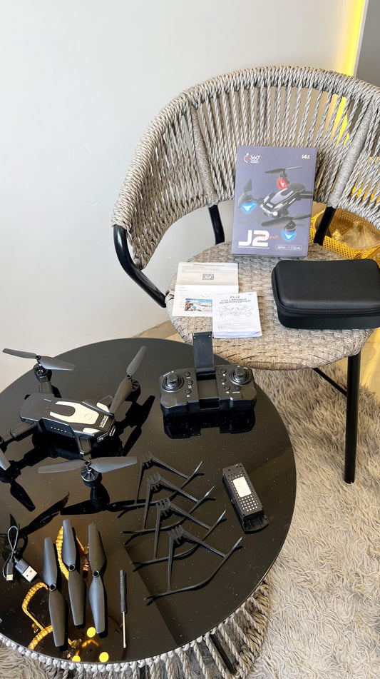 J2 Dual Camera Drone with Dual Battery – Premium Edition