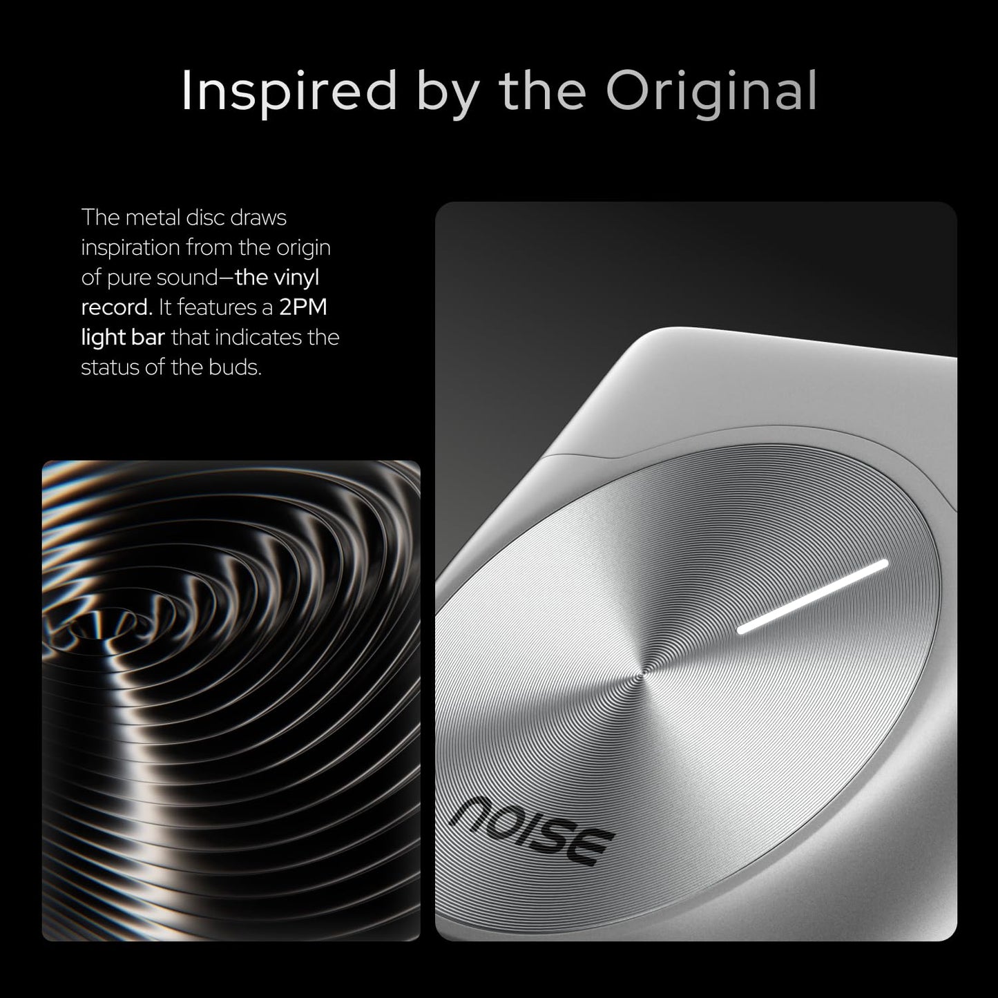 Noise Master Buds, Sound by Bose TWS Earbuds with 44hrs playback time, Adaptive ANC, Dual Pairing, 50ms Ultra Low Latency ,6 mic ENC