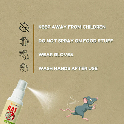 Rat Repellent Spreay 50ML (Pack of 3)