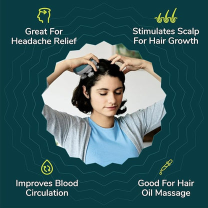 Electric Scalp Massager — Relax, Rejuvenate & Revive Your Hair!