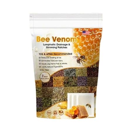 Bee Vesom Lymphatic Daiamage & Sliming Patches (10 Patches)